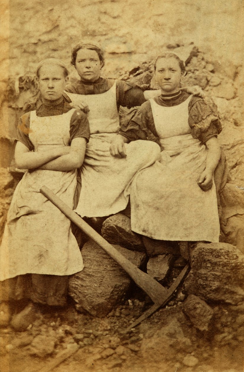 Tredegar Iron Works, Galler'den işçiler by William Clayton