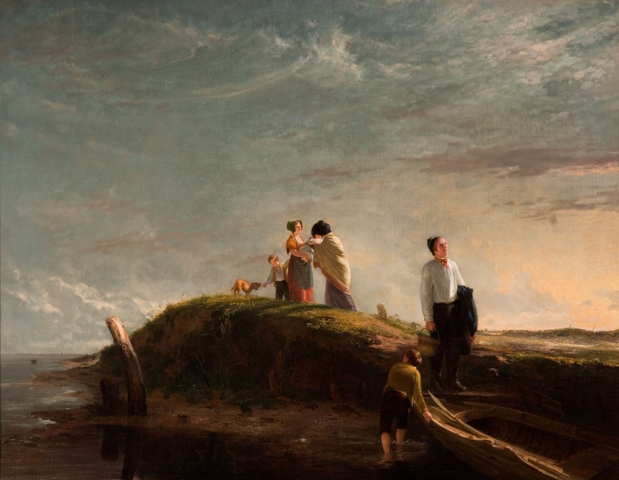 İsteksiz Ayrılış, 1815 by William Collins
