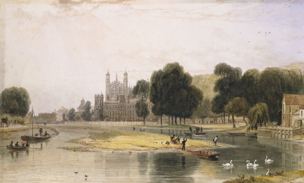 Eton koleji by William Daniell