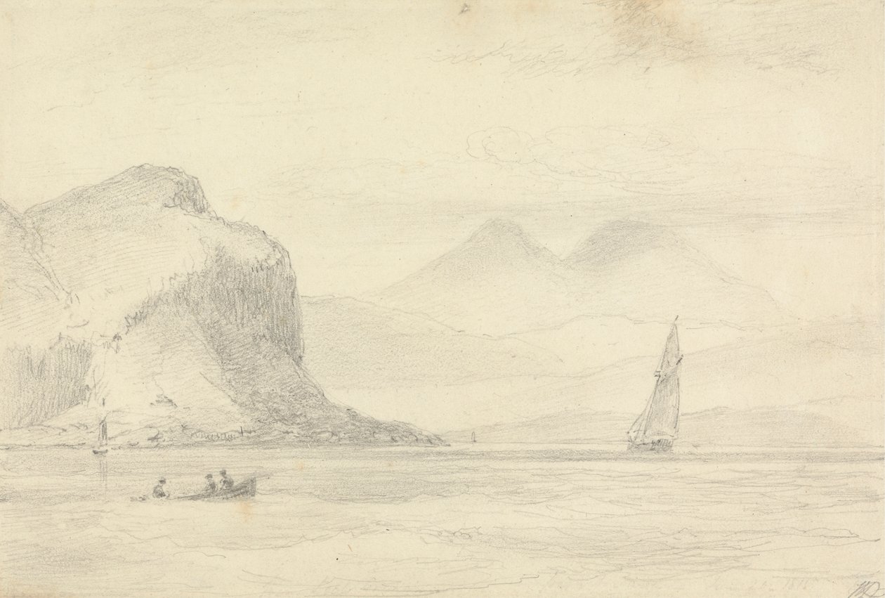 Loch Creran'dan, Jura Geçidi by William Daniell