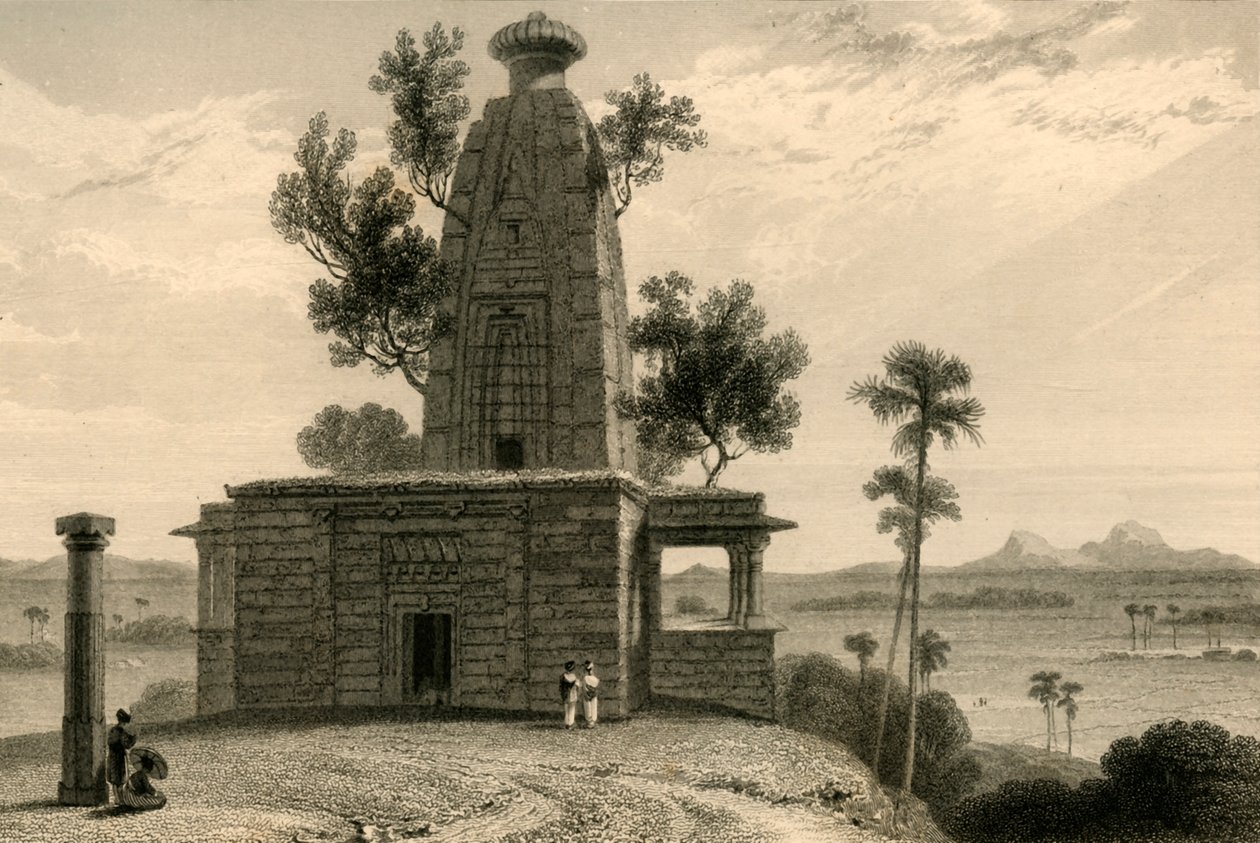 Hindu Tapınağı Sıcak Öpüşme, Bahar, 3. by William Daniell