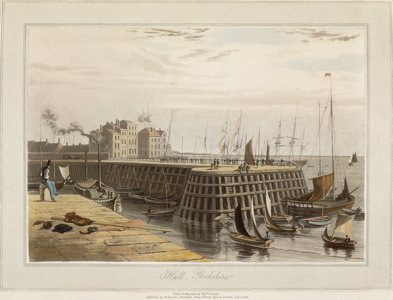 Gövde, Yorkshire by William Daniell