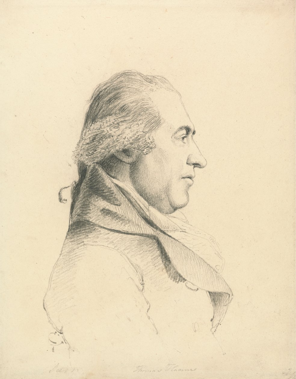 Thomas Hene'nin Portre Çalışması by William Daniell