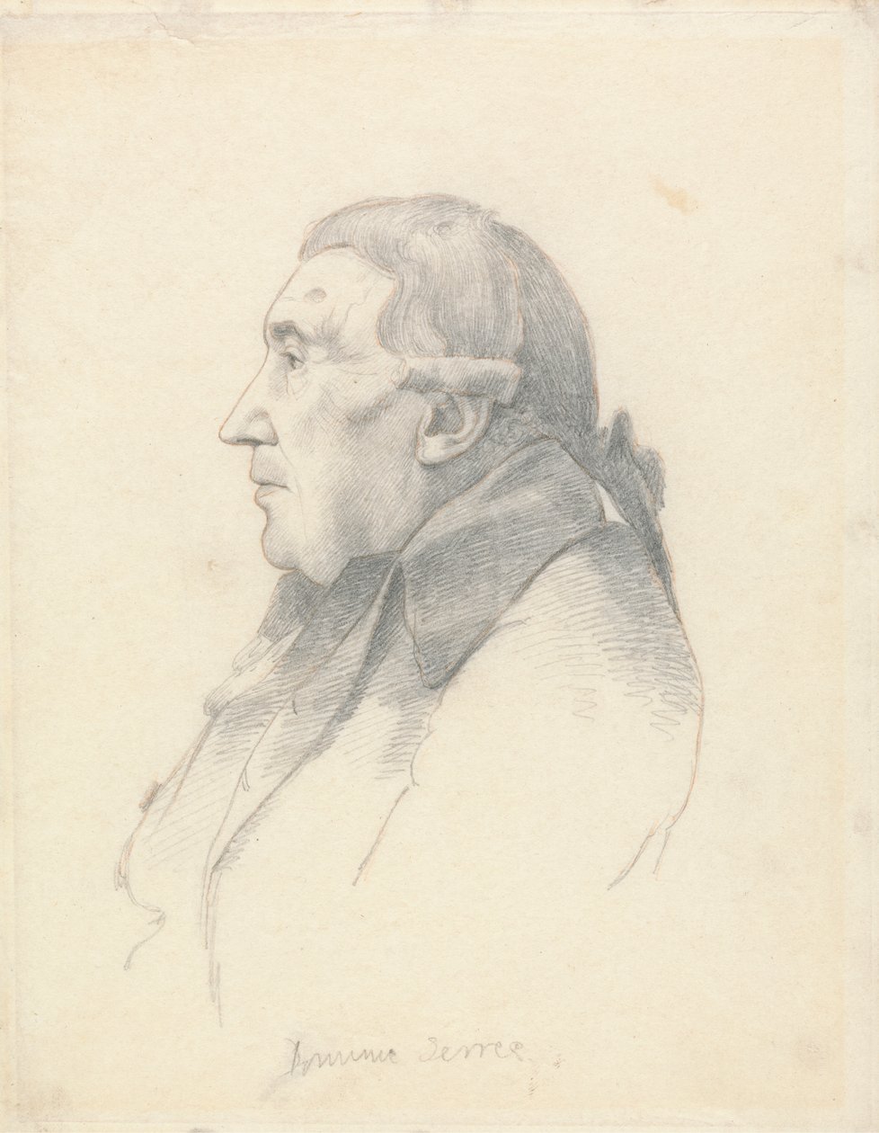 Dominic Serres'in Portresi by William Daniell
