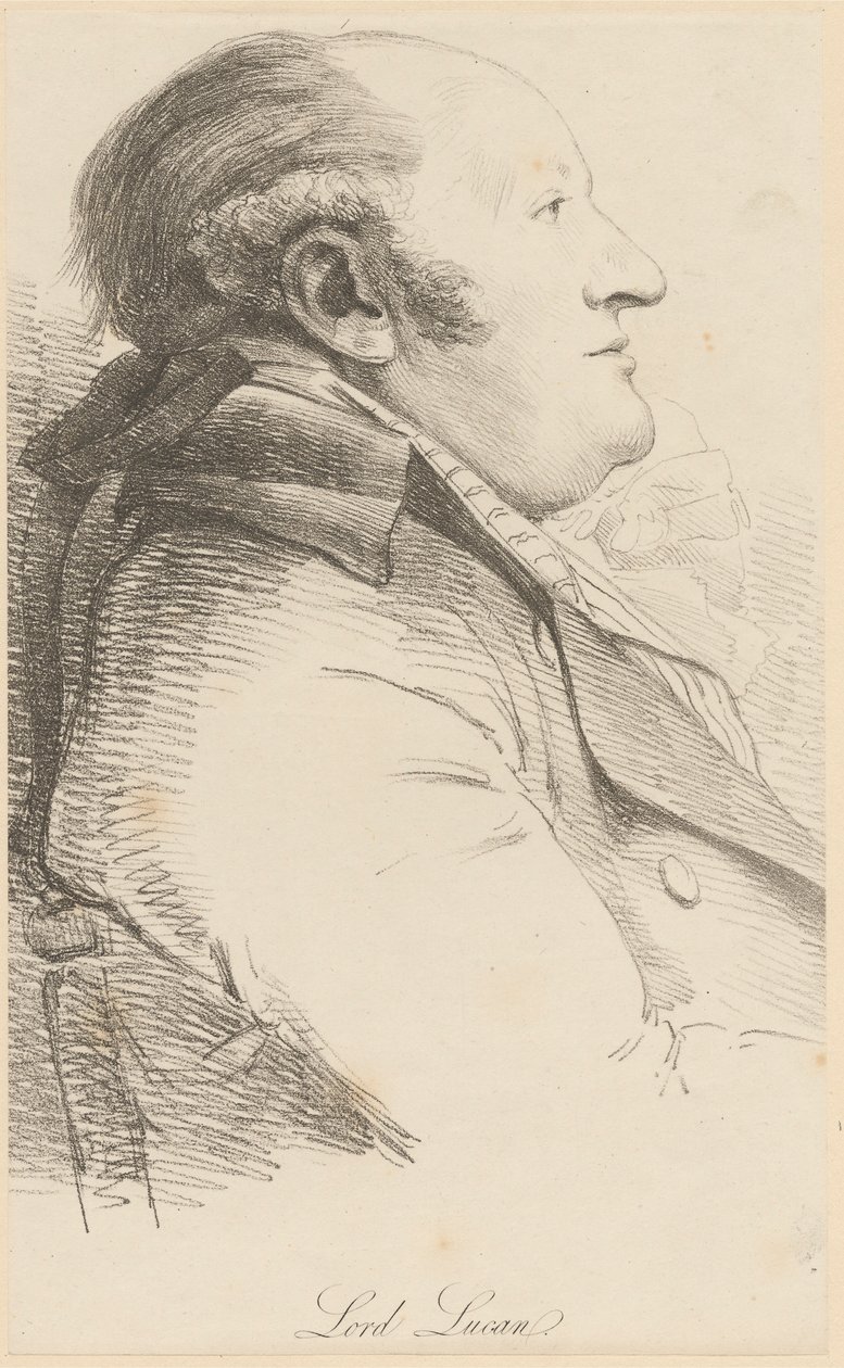 Sir Charles Bingham, Lucan'ın ilk Kontu by William Daniell
