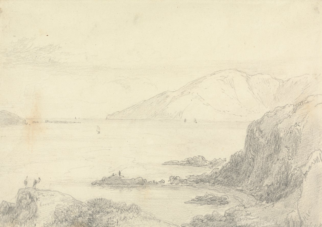 Jura ve Islay arasındaki Sound'un Güney Girişi by William Daniell