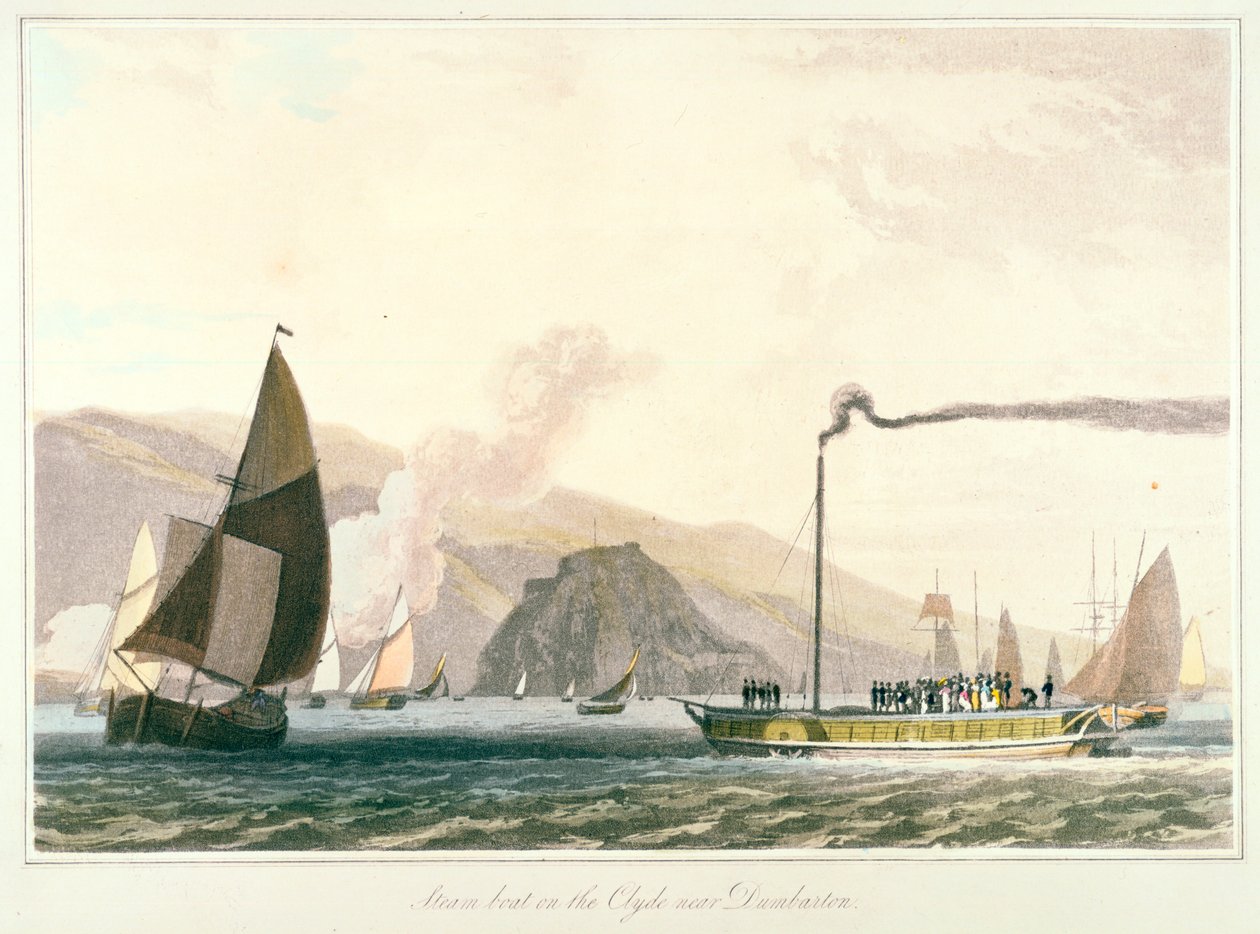 Dumbarton yakınlarındaki Clyde