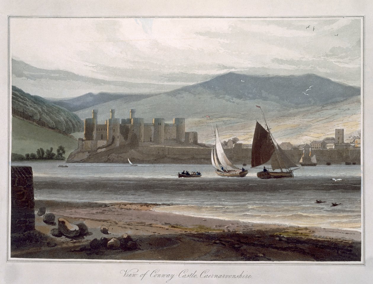 Conway Kalesi, Caernarvonshire, 