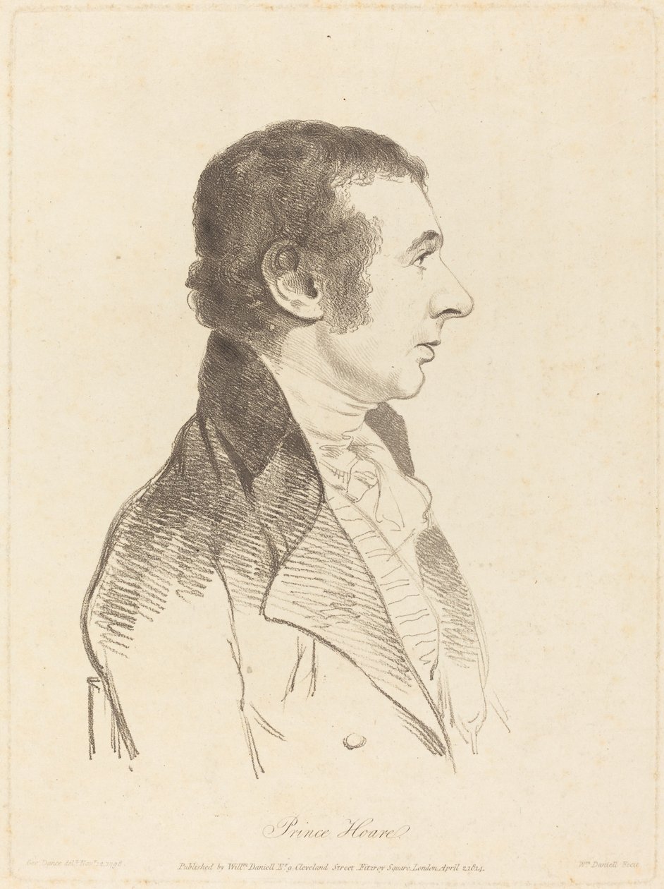 Prens Hoare by William Daniell after George Dance II