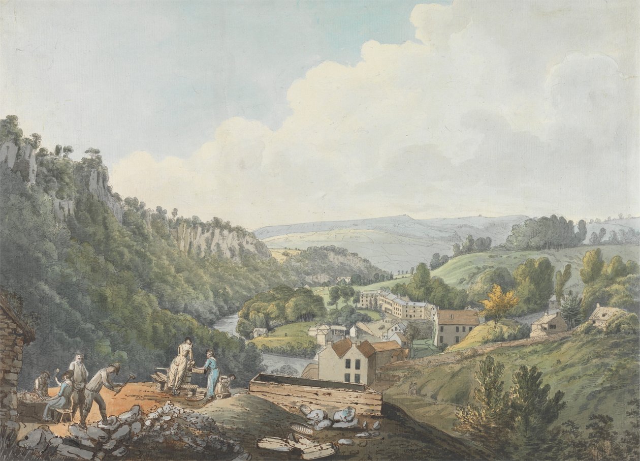 Matlock Banyoları, Derbyshire by William Day
