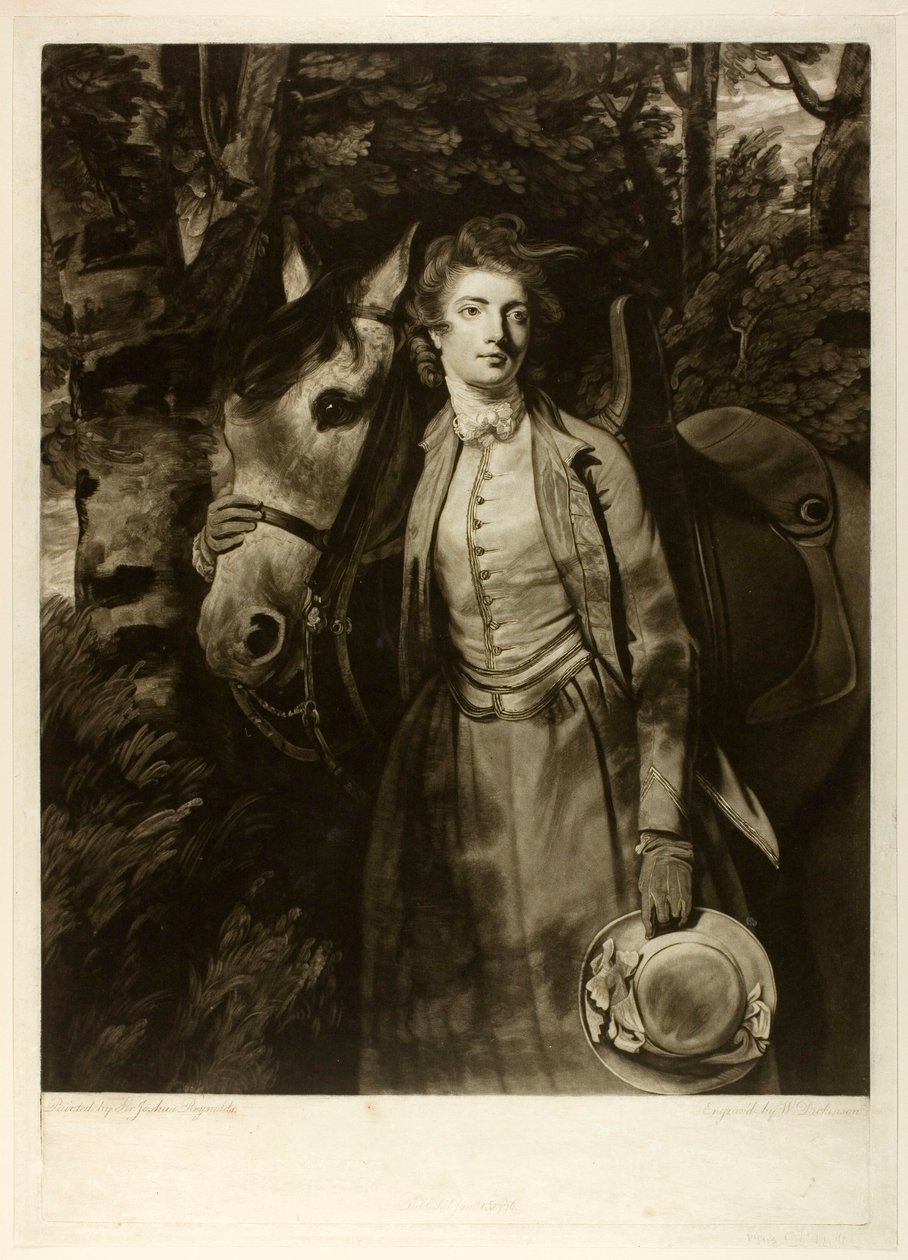 Leydi Charles Spencer by William Dickinson