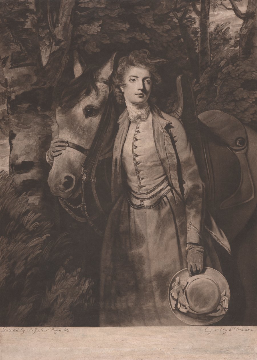 Leydi Charles Spencer by William Dickinson