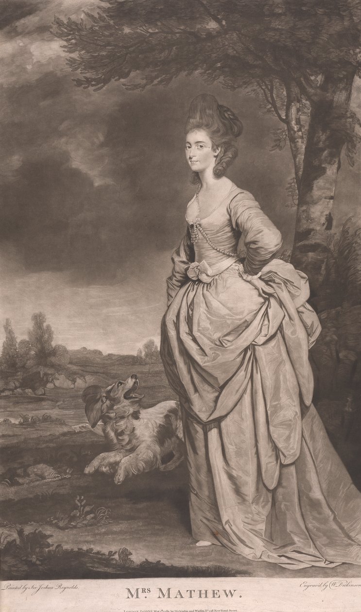 Bayan Mathew by William Dickinson