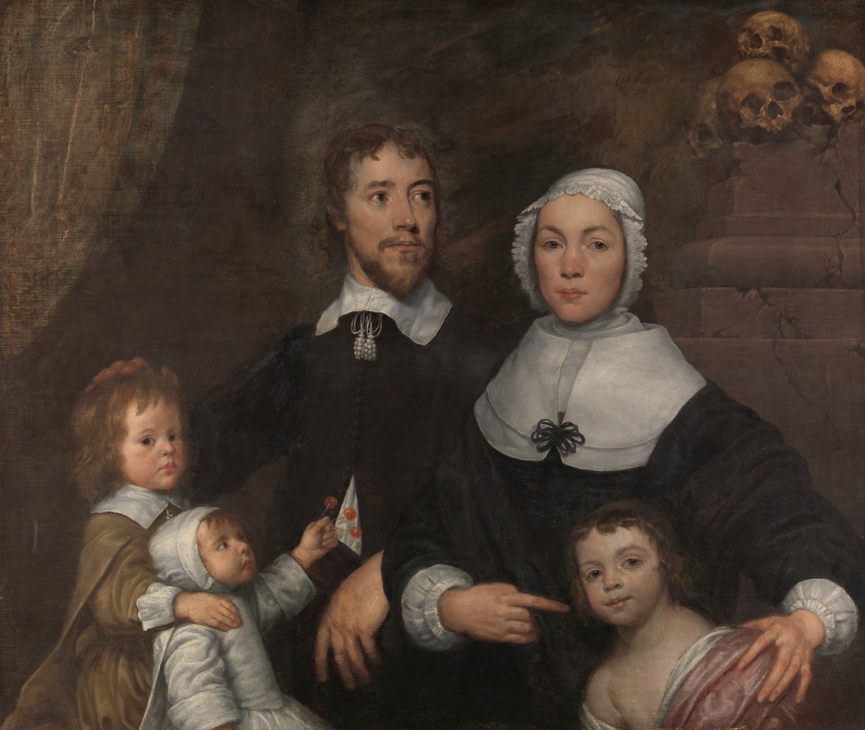 Bir Ailenin Portresi, Muhtemelen Richard Streatfeild'inki by William Dobson