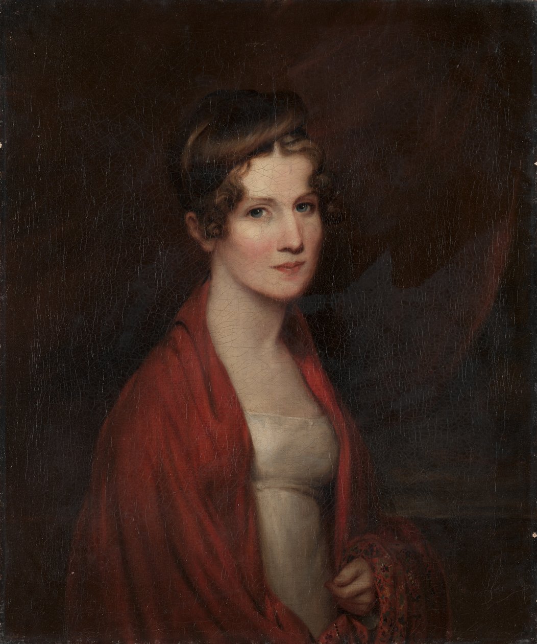 Mary Fairlie Cooper (tuval üzerine yağlıboya) by William Dunlap