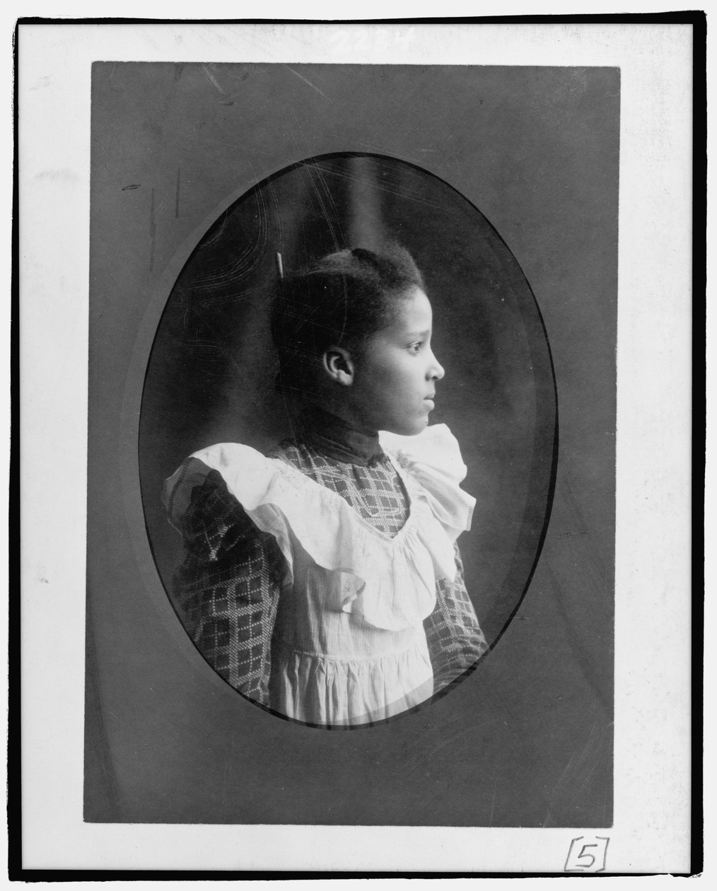 Bazolin Estelle Usher, Atlanta Üniversitesi öğrencisi by William Edward Burghardt "W. E. B." Du Bois