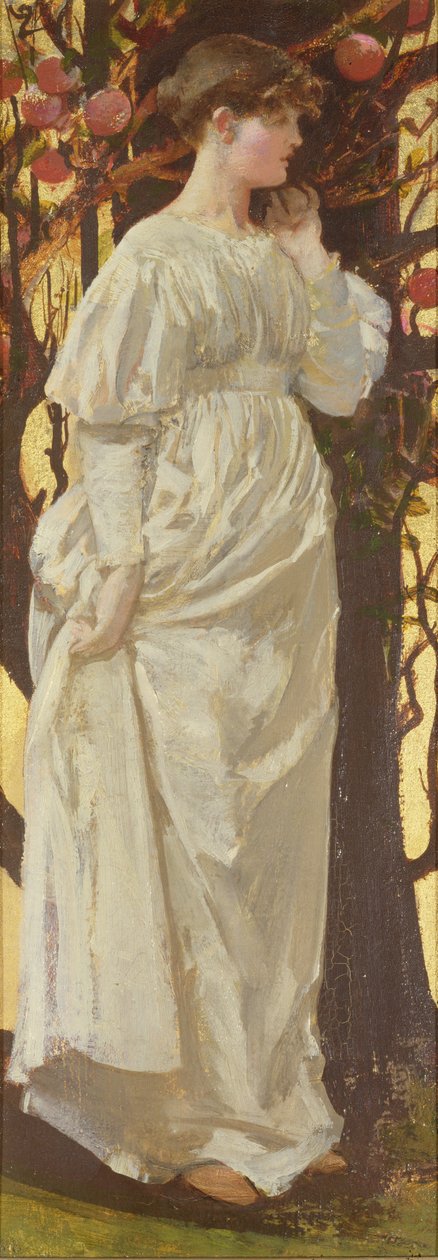 Duruşma, 1880 (tuval üzerine yağlı boya ve altın boya) by William Edward Frank Britten