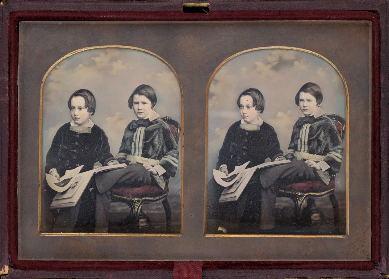 İki Çocuğun Portresi, 1850