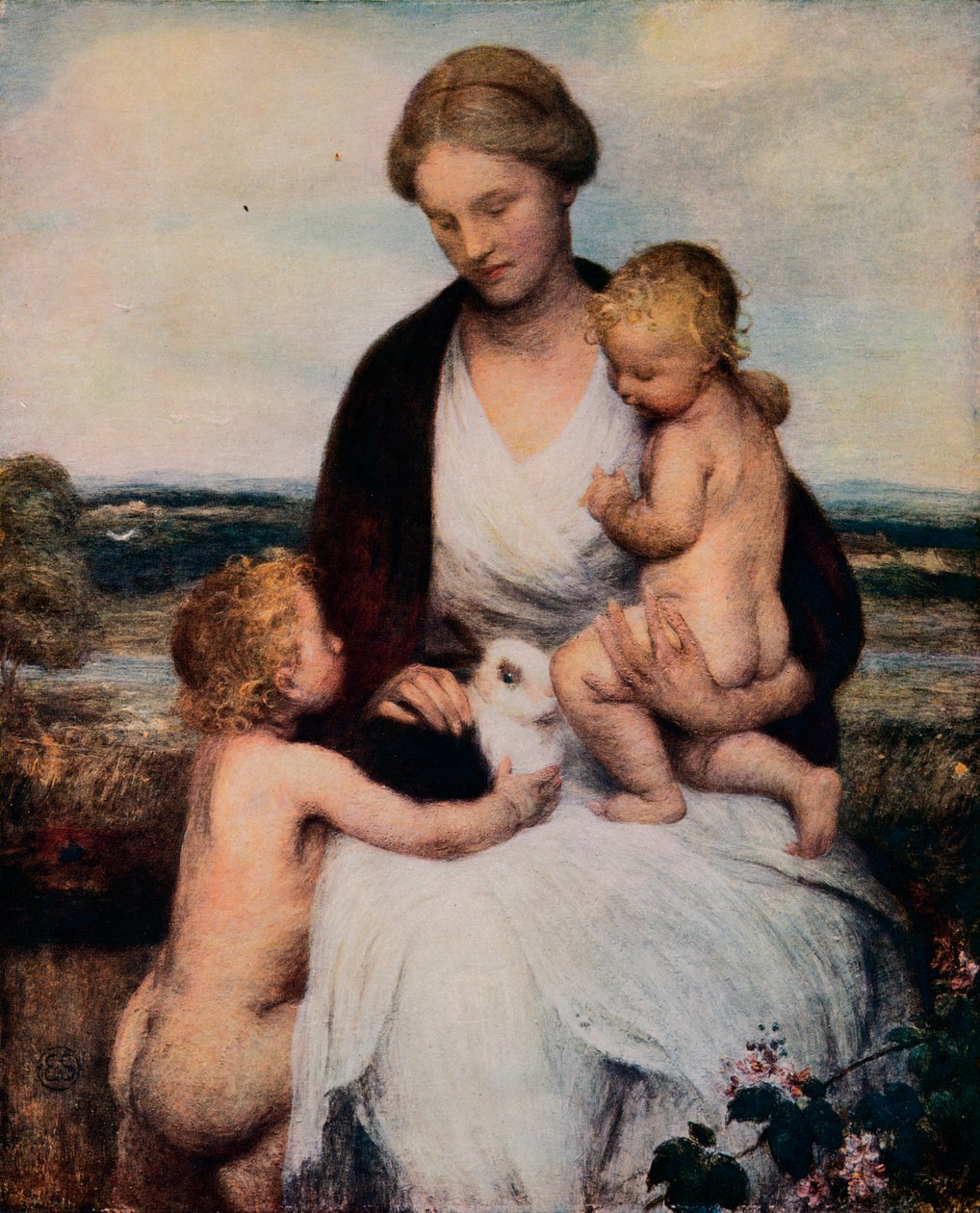 Düşüncelerim Çocuklarım, c1900, 1912 by William Edward Stott