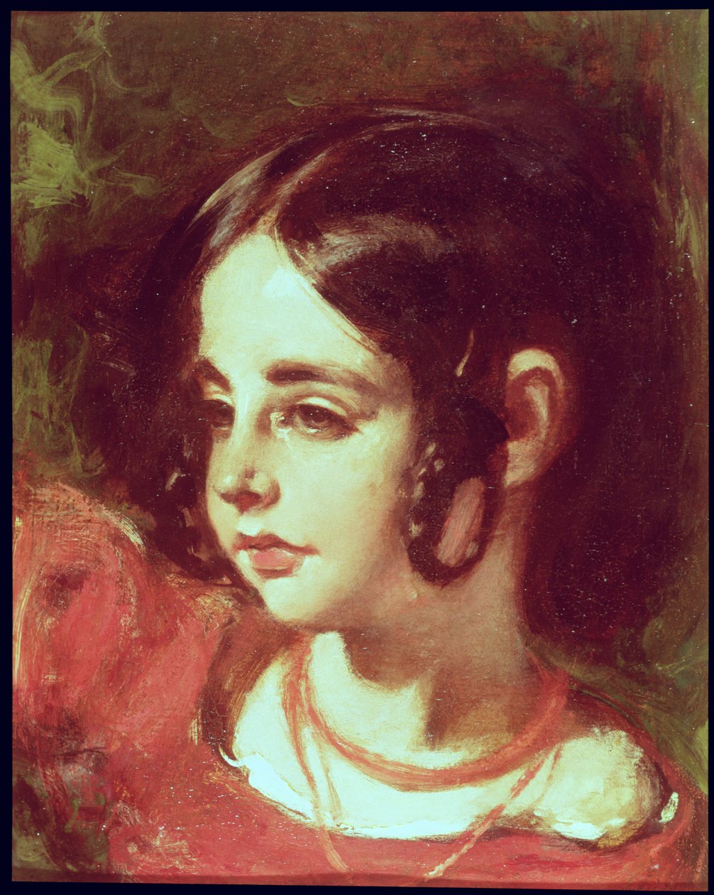 Bir Kızın Başı by William Etty