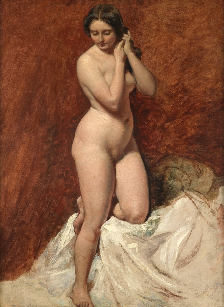 Önden Çıplak by William Etty