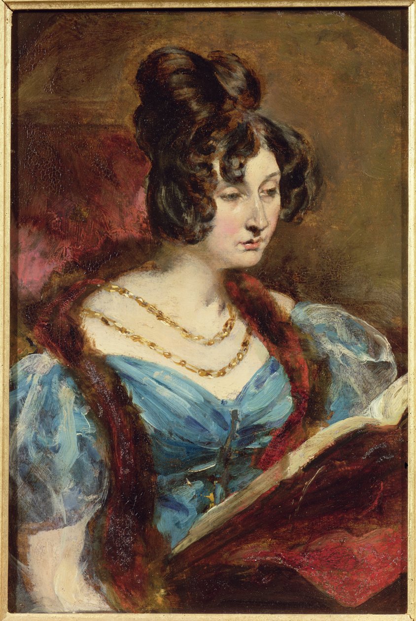 Bir Bayan Portresi by William Etty