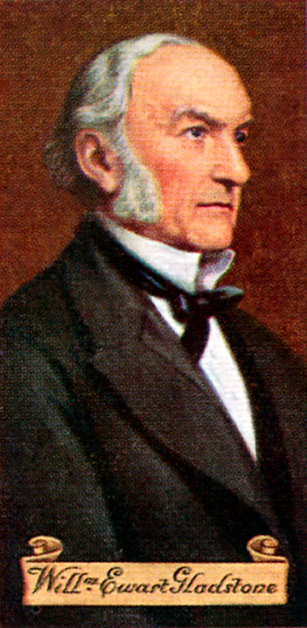 William Ewart Gladstone, bir dizi sigara kartından alındı, 1935 by William Ewart Gladstone