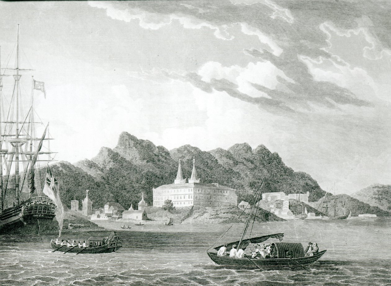 Benedictine Manastırı ile Rio Janeiro Limanı, by William F. Wilson