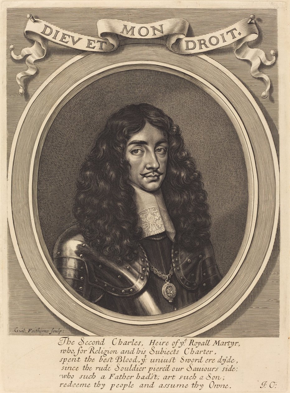 II. Charles by William Faithorne