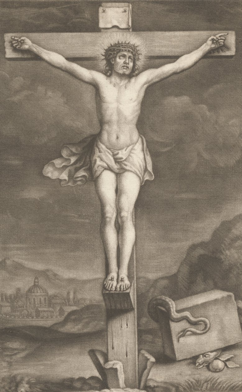 çarmıha germe by William Faithorne