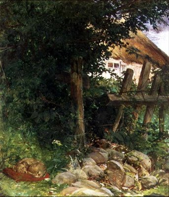 Brambles arasında by William Fettes Douglas