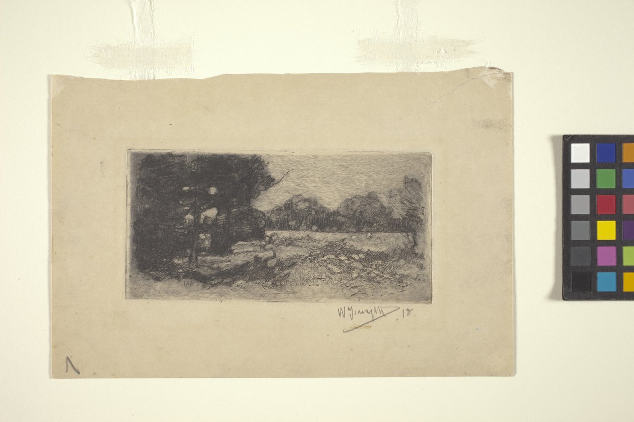 Manzara (gravür) by William Forsyth