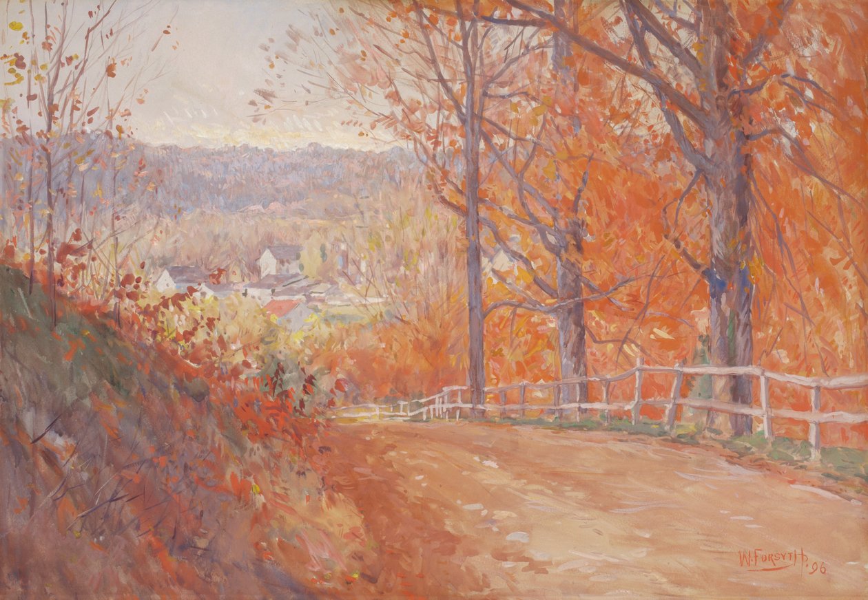 sonbaharda yol by William Forsyth