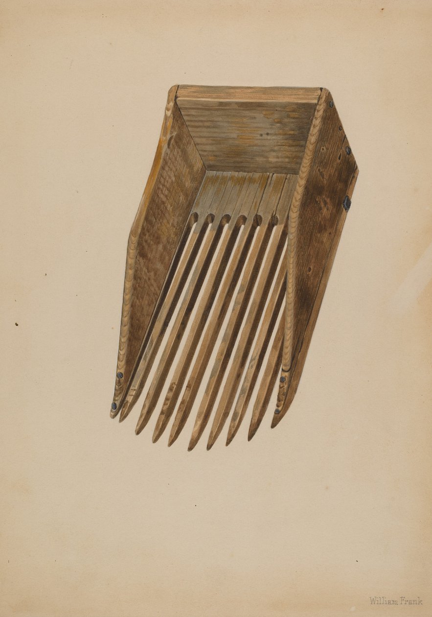Kızılcık Hasat Kepçesi, c. 1942. by William Frank