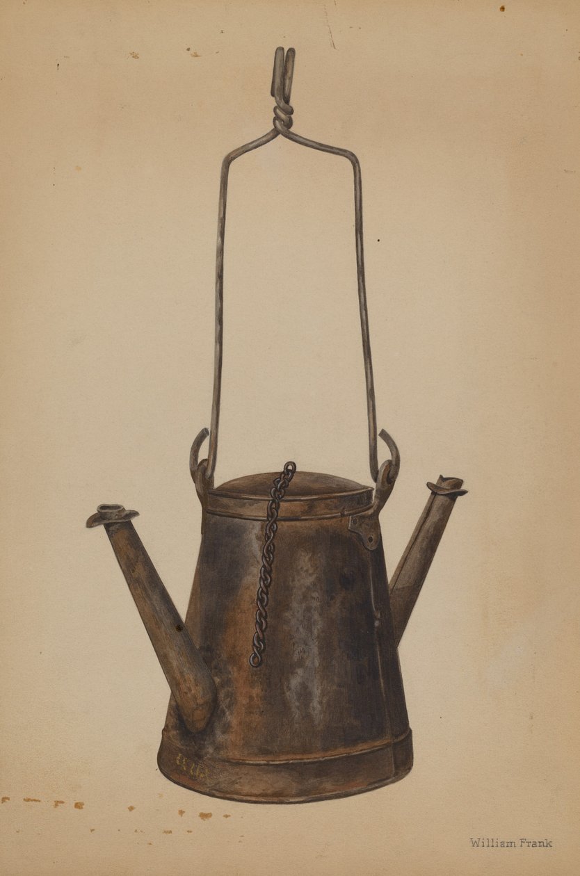 İki Ağızlı Meşale, c. 1942. by William Frank