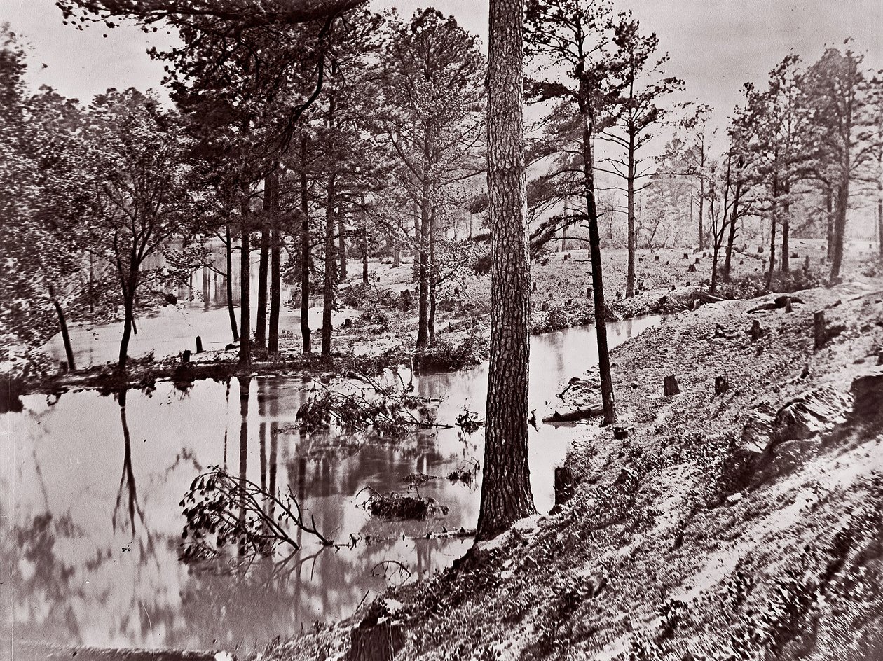 Broadway Çıkarması, Appomattox Nehri, 1864. by William Frank Browne