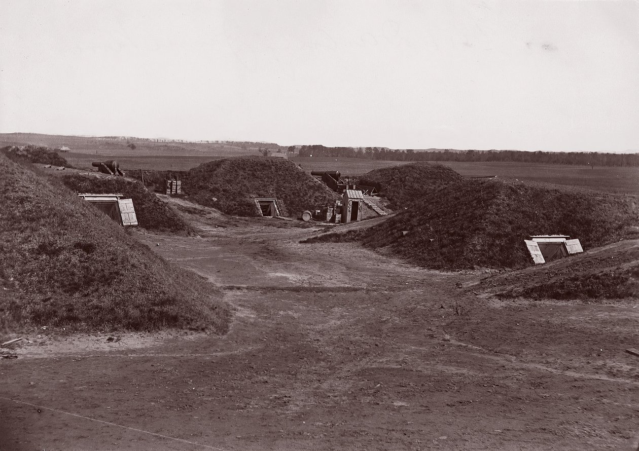 Fort Darling, James Nehri, yak. 1865. by William Frank Browne