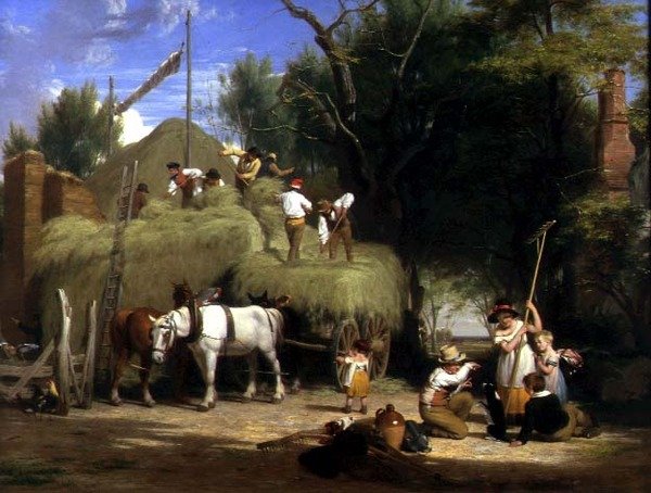 saman yığını by William Frederick Witherington