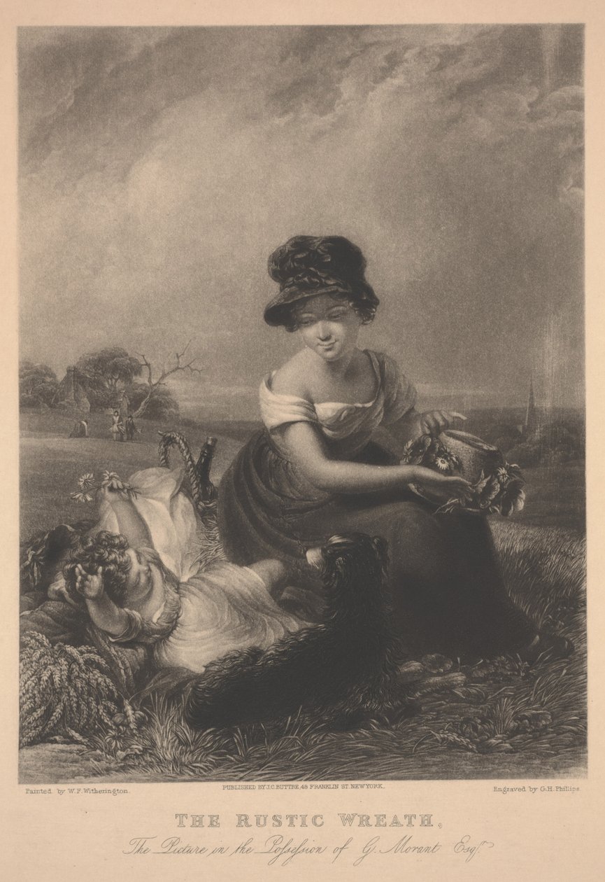 Rustik Çelenk, G.H. Phillips by William Frederick Witherington