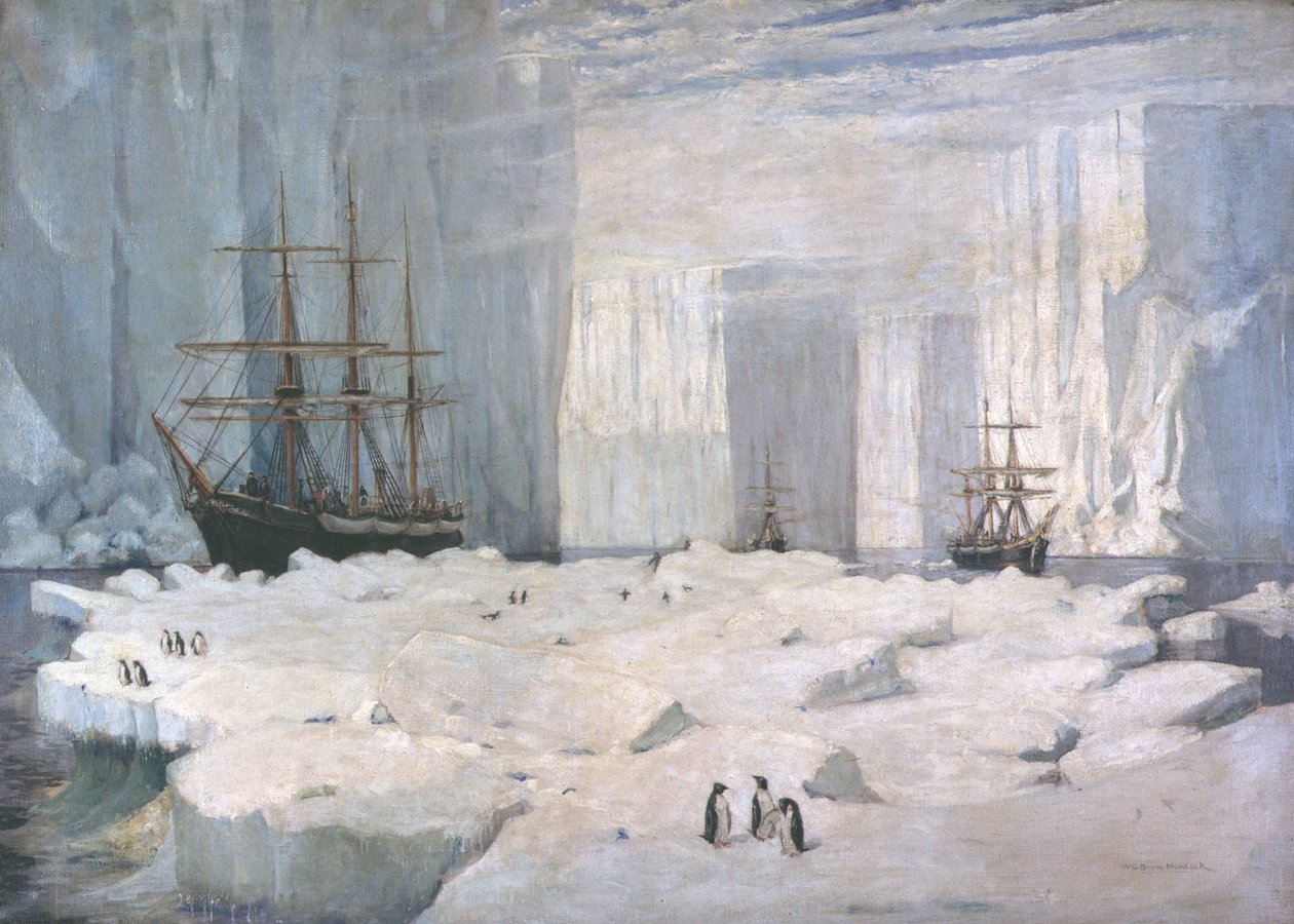 Dundee Antarktika Balina Avcılığı Seferi (1892-3) by William G. Burn Murdoch