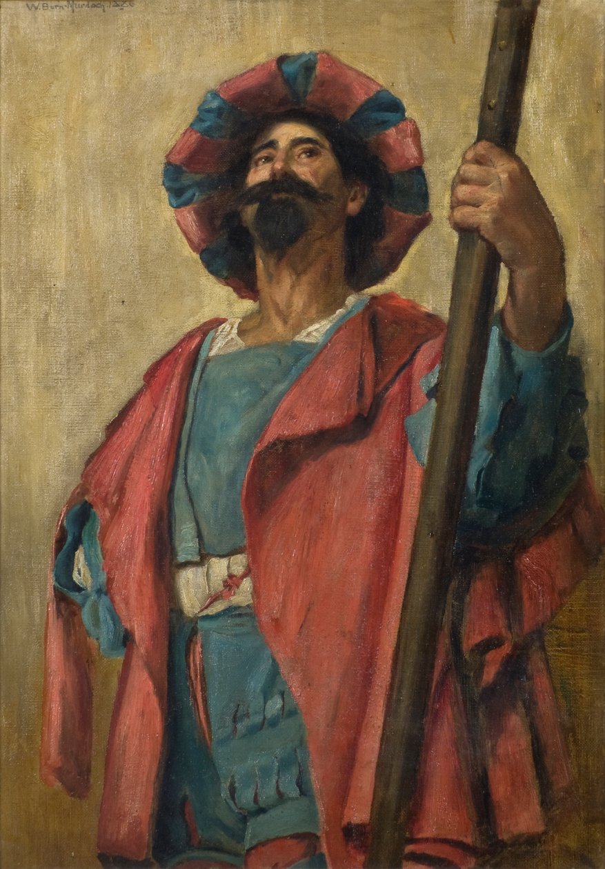 On İkinci Yüzyıl İspanyol Figürü by William G. Burn Murdoch