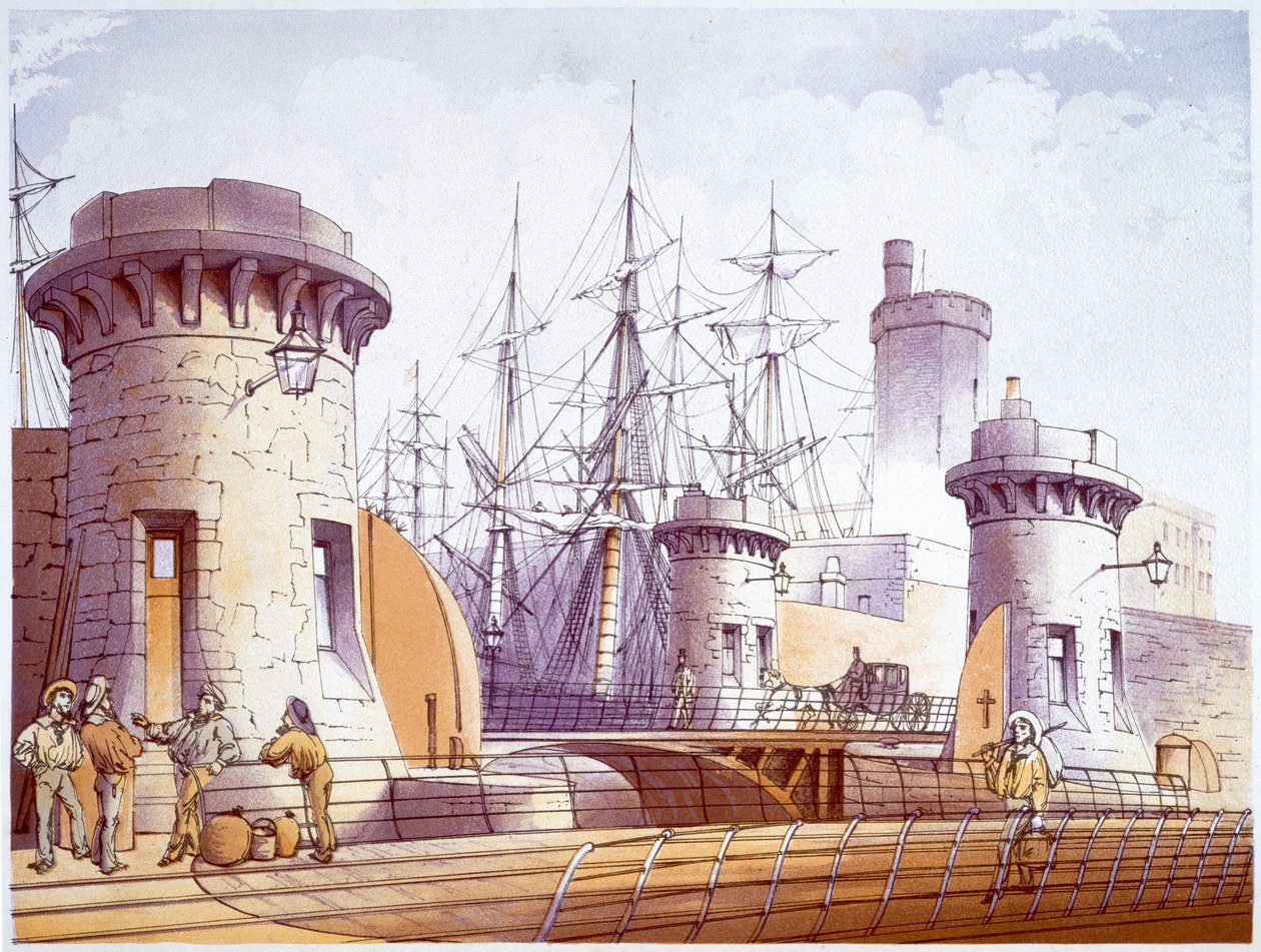Limandaki denizciler, Liverpool, 1864 by William Gawin Herdman