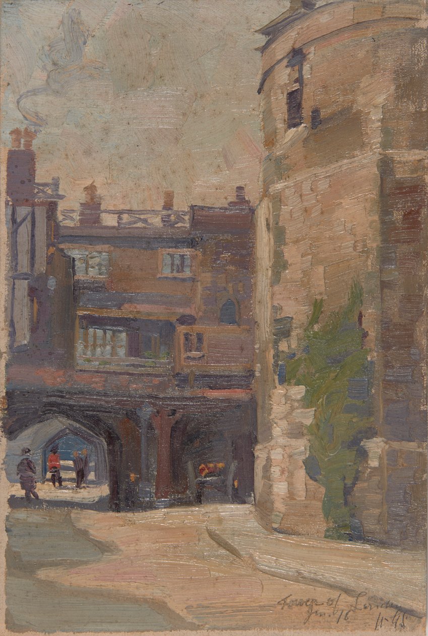Byward Kulesi ve Çan Kulesi by William George Jr. Storm