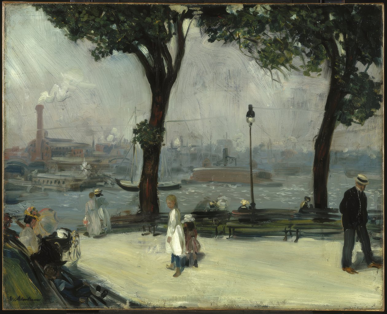 Doğu Nehri Parkı by William Glackens