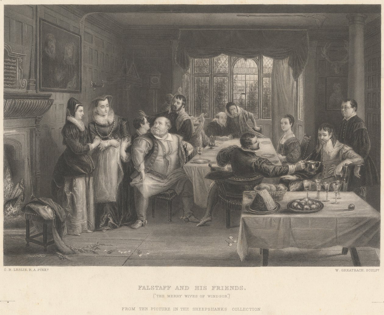 Falstaff ve Arkadaşları by William Greatbach