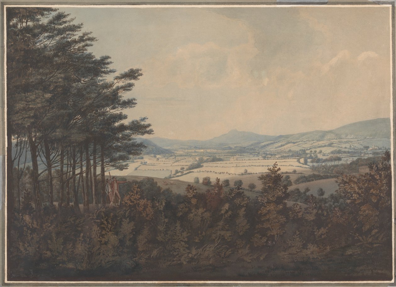 Vadi ve Dağlarla Manzara by William Green