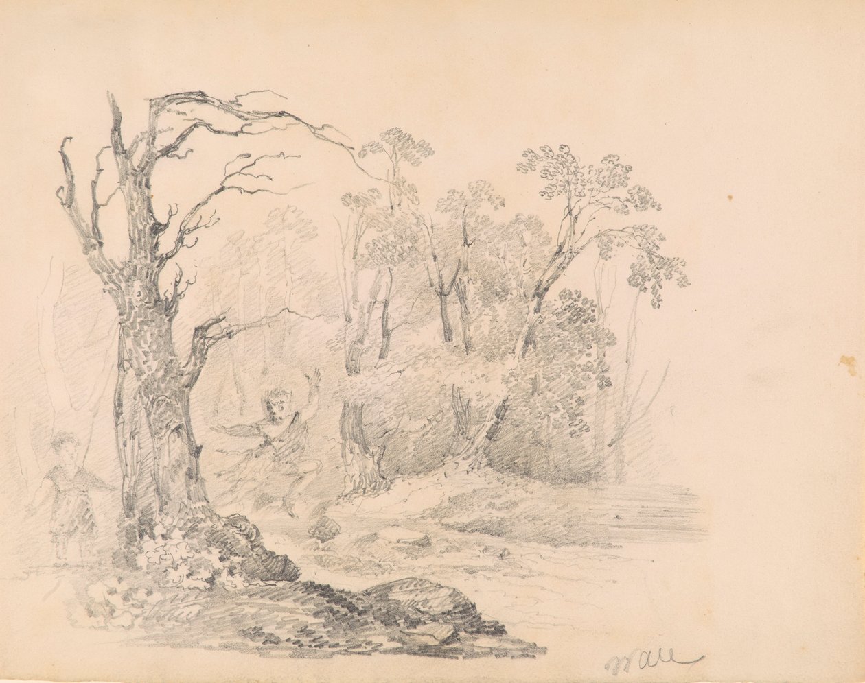 Scott'tan bir sahne by William Guy Wall