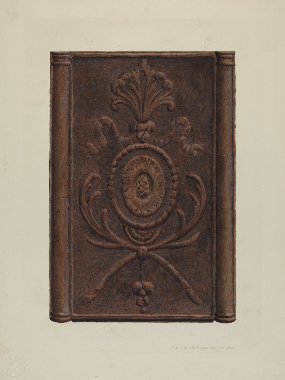 Pa. Alman Soba ve Tabağı, c. 1939. by William H Edwards