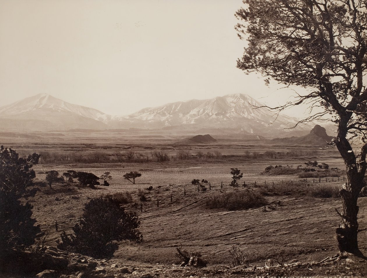 İspanyol Tepeleri, c. 1871. by William H. Jackson