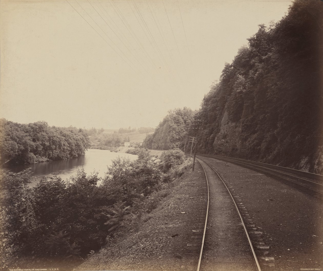 Rockdale Eğrisi, Lehigh Üzerinde by William H. Rau